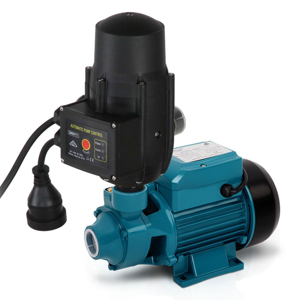 Irrigation Pumps: Giantz Auto Peripheral Pump Clean Water Garden Boiler Car Wash Irrigation QB60