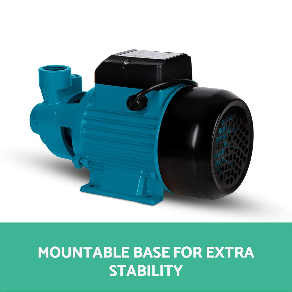Irrigation Pumps: Giantz Peripheral Water Pump Garden Boiler Car Wash Auto Irrigation QB80 Black