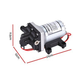 Pool Pumps: Giantz 12V DC Water Pump, 11.3LPM 55PSI 3 GPM Self-Priming RV Water Pressure Pump with Automatic Pressure Switch, for RV Marine Camping Yacht Garden Fresh Water Diaphragm, 2088-554-144 Replacement