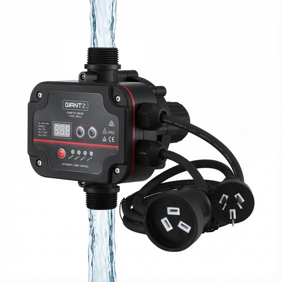 Giantz 4-Stage Water Pump Auto Controller Farm Irrigation Stainless Max. 2000W