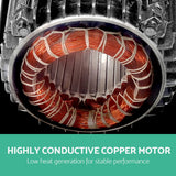 Giantz Garden Water Pump High Pressure 2500W 5-Stage Tank Irrigation Black