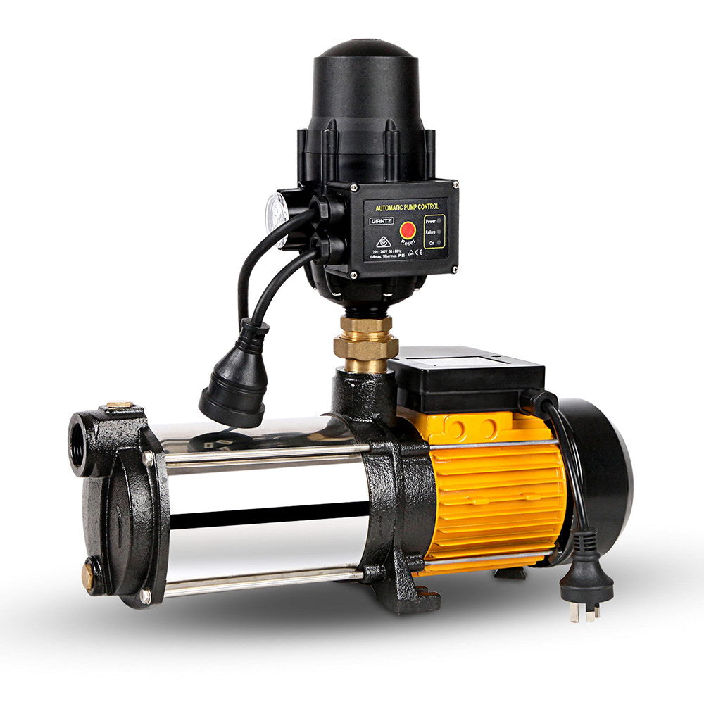 Irrigation Pumps: Giantz Garden Water Pump High Pressure 2500W Max 5-Stage Tank Irrigation Transfer Booster Pump Black