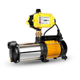 Irrigation Pumps: Giantz Garden Water Pump High Pressure 2500W Max 5-Stage Tank Irrigation Transfer Booster Yellow