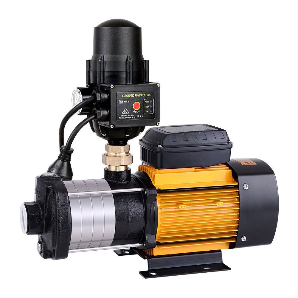 Irrigation Pumps: Giantz Garden Water Pump High Pressure 2000W Max 5-Stage Tank Irrigation Transfer Booster Pump Black