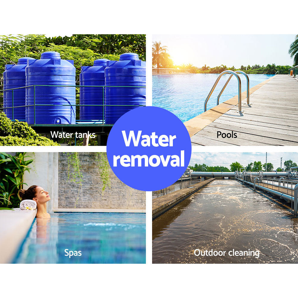 Sewage Pumps: Giantz 2000W Max. Submersible Dirty Water Pump Bore Tank Well Steel Automatic