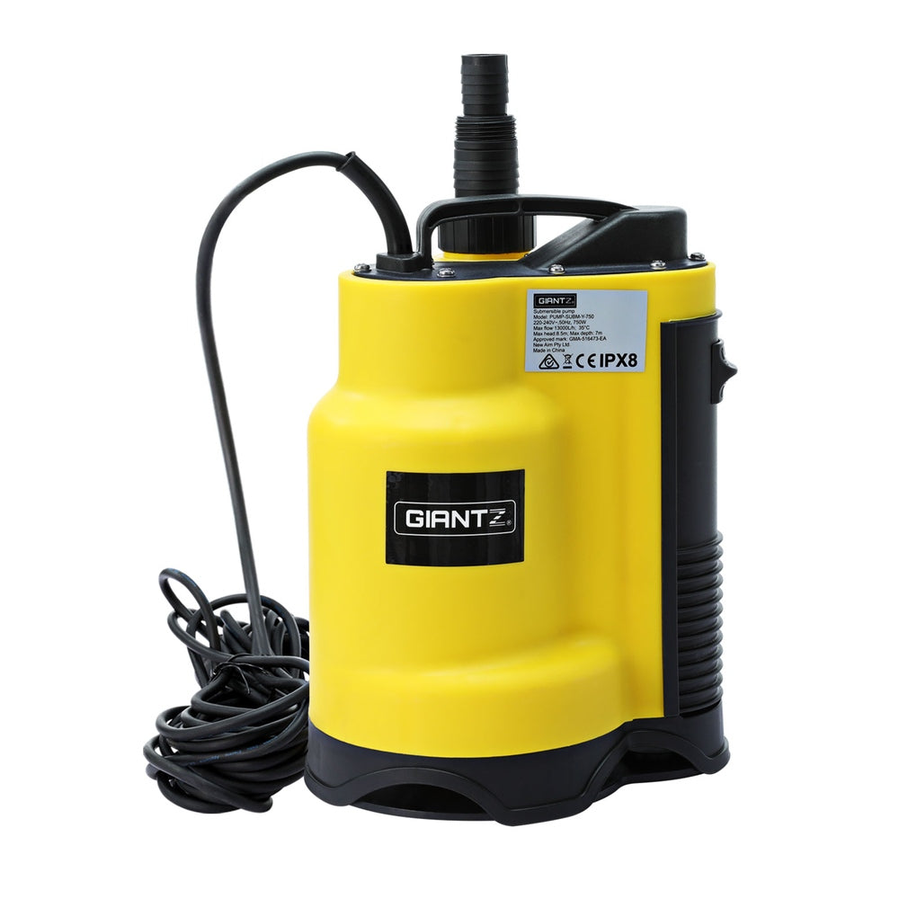 Sewage Pumps: Giantz Garden Water Submersible Pump 400W Dirty Bore Sewerage Tank Well Steel