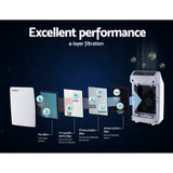 Purifiers: Devanti Air Purifier 4 Stage HEPA Filter