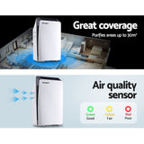 Purifiers: Devanti Air Purifier 4 Stage HEPA Filter