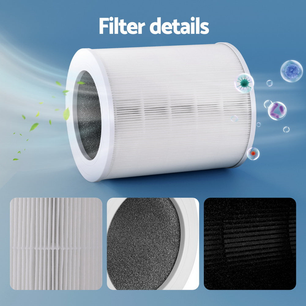Devanti Air Purifier 4 Layers HEPA Replacement Filter