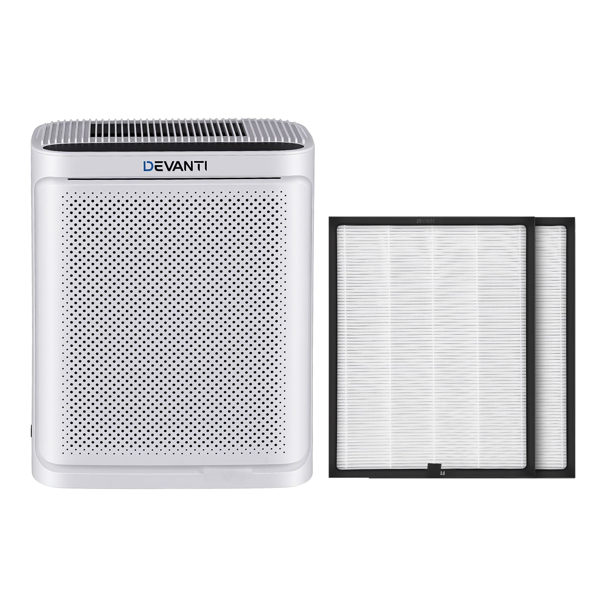 Devanti Air Purifier H12 HEPA Cleaner PM2.5 Display Spare Filter White
