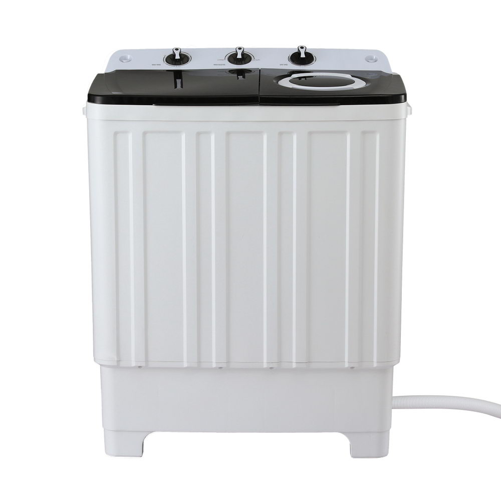 Washing Machines: Devanti Portable Washing Machine Twin Tub 7KG White