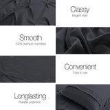 Duvet Covers: Giselle Bedding Quilt Cover Set Diamond Black Super King