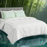 Quilts & Duvets: Giselle Bedding 200GSM Bamboo Quilt Summer Quilts All Season Doona Duvet Lightweight Double