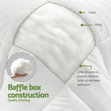 Quilts & Duvets: Giselle Bedding 200GSM Bamboo Quilt Summer Quilts All Season Doona Duvet Lightweight Double