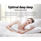 Quilts & Duvets: Giselle Bedding 800GSM Microfibre Bamboo Quilt King
