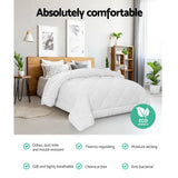 Quilts & Duvets: Giselle Bedding 800GSM Microfibre Bamboo Quilt King