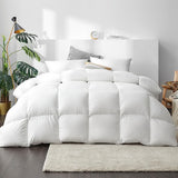 Quilts & Duvets: Giselle Bedding 700GSM Duck Down Feather Quilt Queen