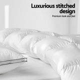 Quilts & Duvets: Giselle Bedding 700GSM Duck Down Feather Quilt Queen