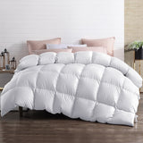 Quilts & Duvets: Giselle Bedding 700GSM Goose Down Feather Quilt Double