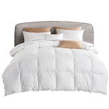 Quilts & Duvets: Giselle Bedding 700GSM Goose Down Feather Quilt Double