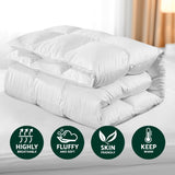 98765-Giselle Bedding 800GSM Goose Down Feather Quilt Winter Blanket Duvet Comforter Double