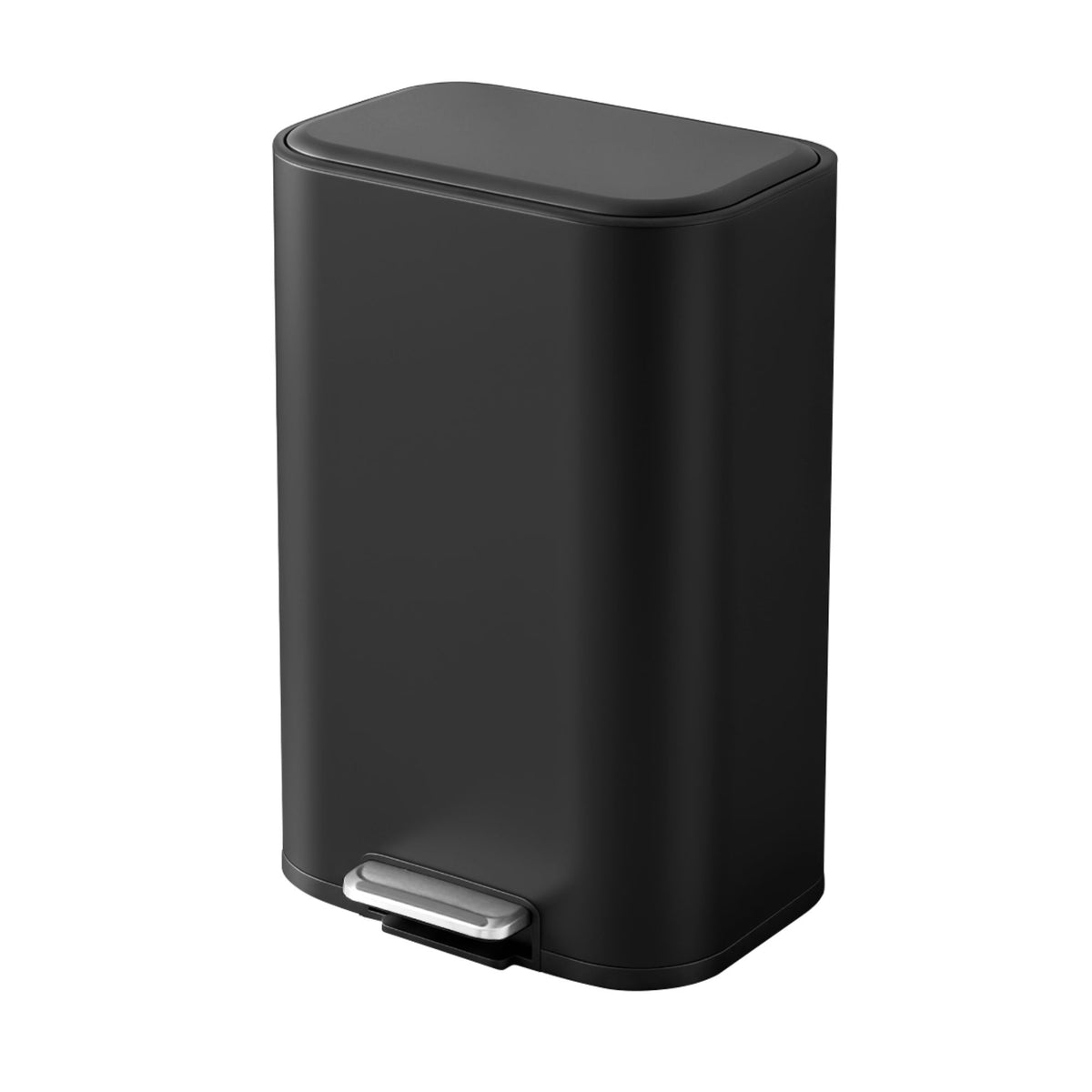 Cefito 30L Pedal Rubbish Bin Kitchen Trash Garbage Waste Can Soft Close Black