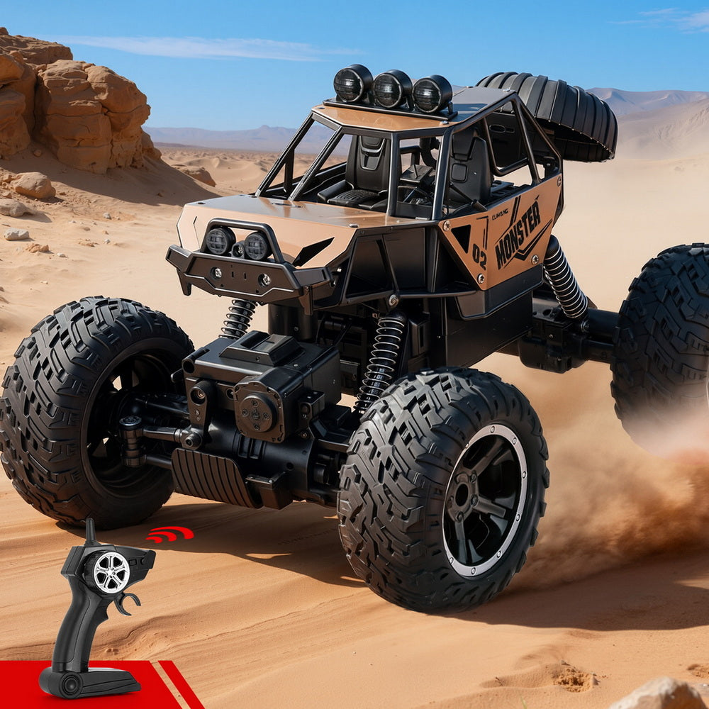 Pretend Play: Keezi Kids Remote Control Car 5KM/H Off-Road Truck Electric Vehicle Outdoor Toys