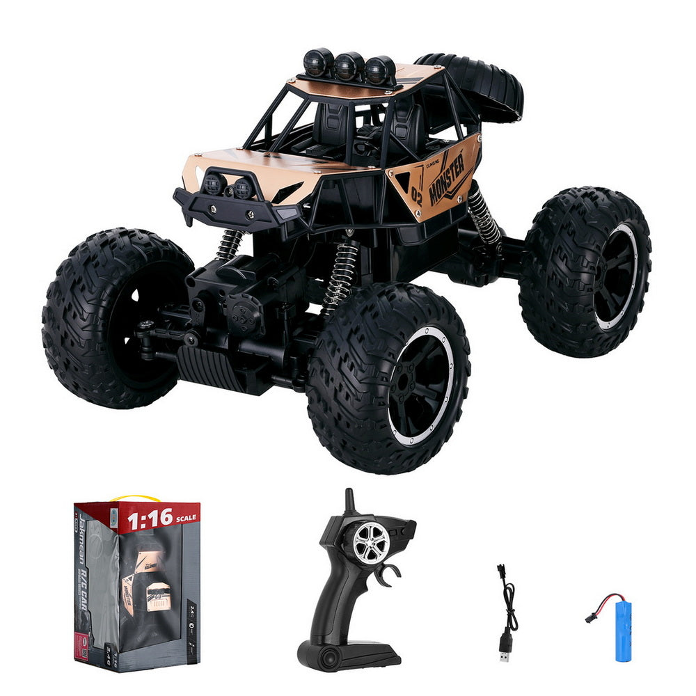 Pretend Play: Keezi Kids Remote Control Car 5KM/H Off-Road Truck Electric Vehicle Outdoor Toys