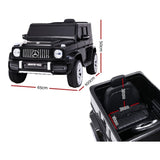 Ride On Cars: Kids Electric Ride On Car Mercedes-Benz Licensed AMG G63 Toy Cars 12V Black