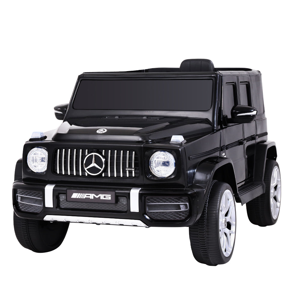 Ride On Cars: Kids Electric Ride On Car Mercedes-Benz Licensed AMG G63 Toy Cars 12V Black