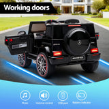 Ride On Cars: Kids Electric Ride On Car G63 Toy Cars Remote Control Black