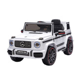 Ride On Cars: Kids Electric Ride On Car G63 Toy Cars Remote Control White
