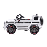Ride On Cars: Kids Electric Ride On Car G63 Toy Cars Remote Control White