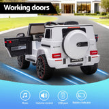 Ride On Cars: Kids Electric Ride On Car G63 Toy Cars Remote Control White