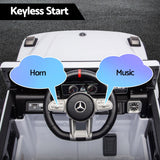 Ride On Cars: Kids Electric Ride On Car G63 Toy Cars Remote Control White