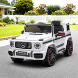 Ride On Cars: Kids Electric Ride On Car G63 Toy Cars Remote Control White