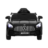 Ride On Cars: Kids Electric Ride On Car Mercedes-Benz AMG GTR Licensed Toy Cars Remote Black