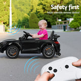 Ride On Cars: Kids Electric Ride On Car Mercedes-Benz AMG GTR Licensed Toy Cars Remote Black