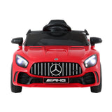 Ride On Cars: Kids Electric Ride On Car Mercedes-Benz AMG GTR Licensed Toy Cars Remote Red