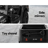 Ride On Cars: Rigo Kids Electric Ride On Car Jeep Military Off Road Toy Cars Remote 12V Black