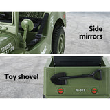 Ride On Cars: Rigo Kids Electric Ride On Car Jeep Military Off Road Toy Cars Remote 12V Olive