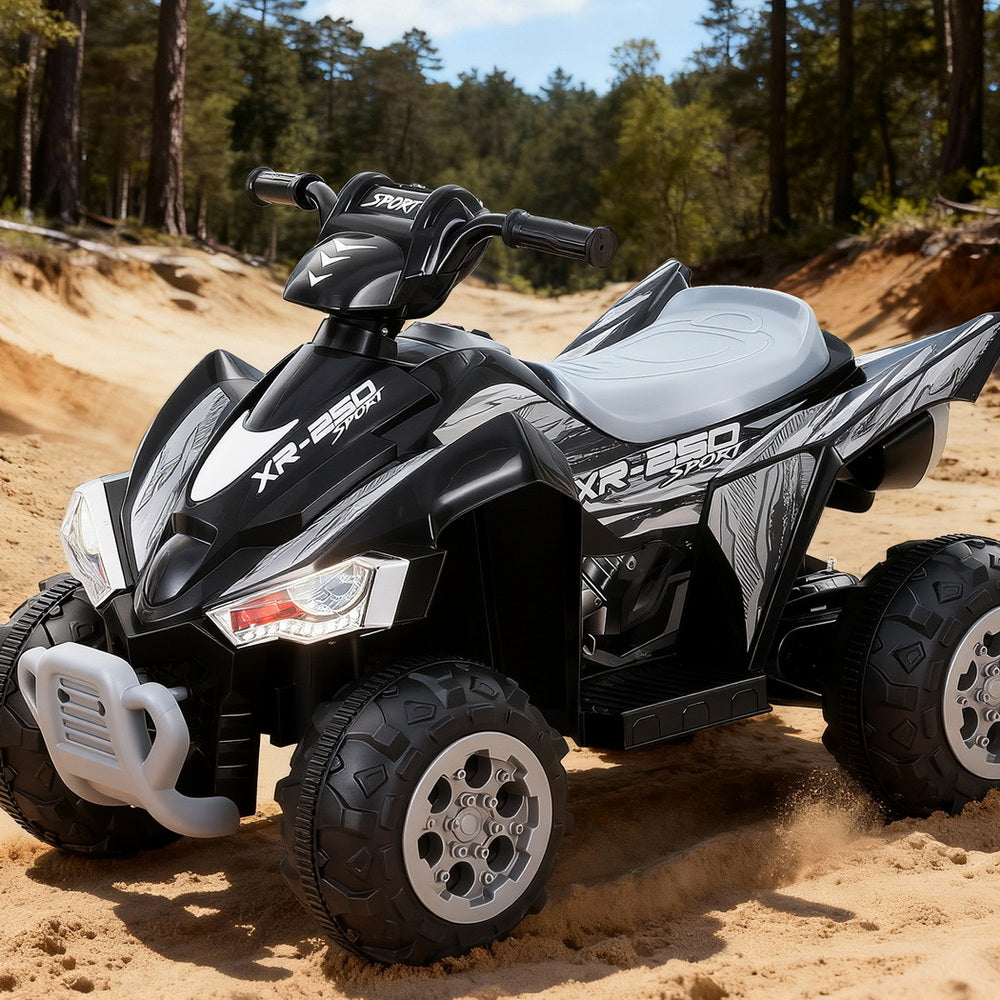 Ride On Cars: Rigo Kids Ride On Car ATV Quad Motorbike Electric Outdoor Toys 12V Black