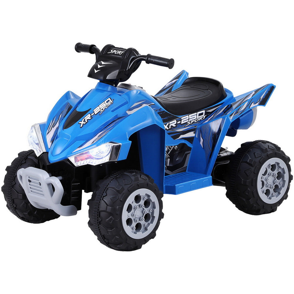 Ride On Cars: Rigo Kids Ride On Car ATV Quad Motorbike Electric Outdoor Toys 12V Blue