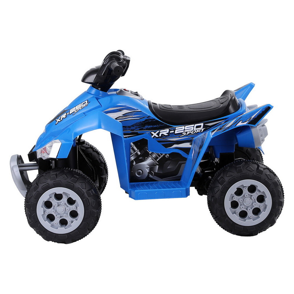 Ride On Cars: Rigo Kids Ride On Car ATV Quad Motorbike Electric Outdoor Toys 12V Blue