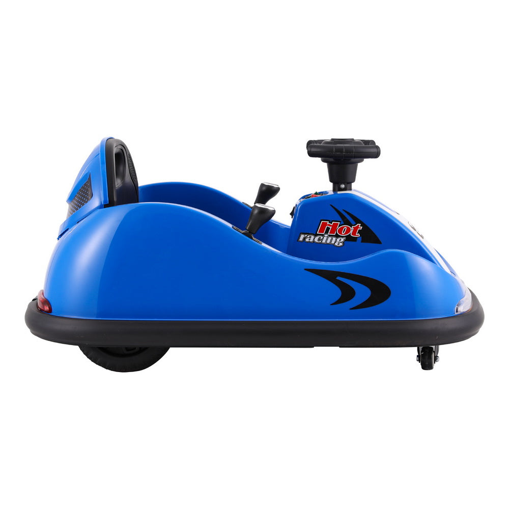 Ride On Cars: Rigo Kids Ride On Car Bumper Kart 6V Electric Toys Cars Remote Control Blue