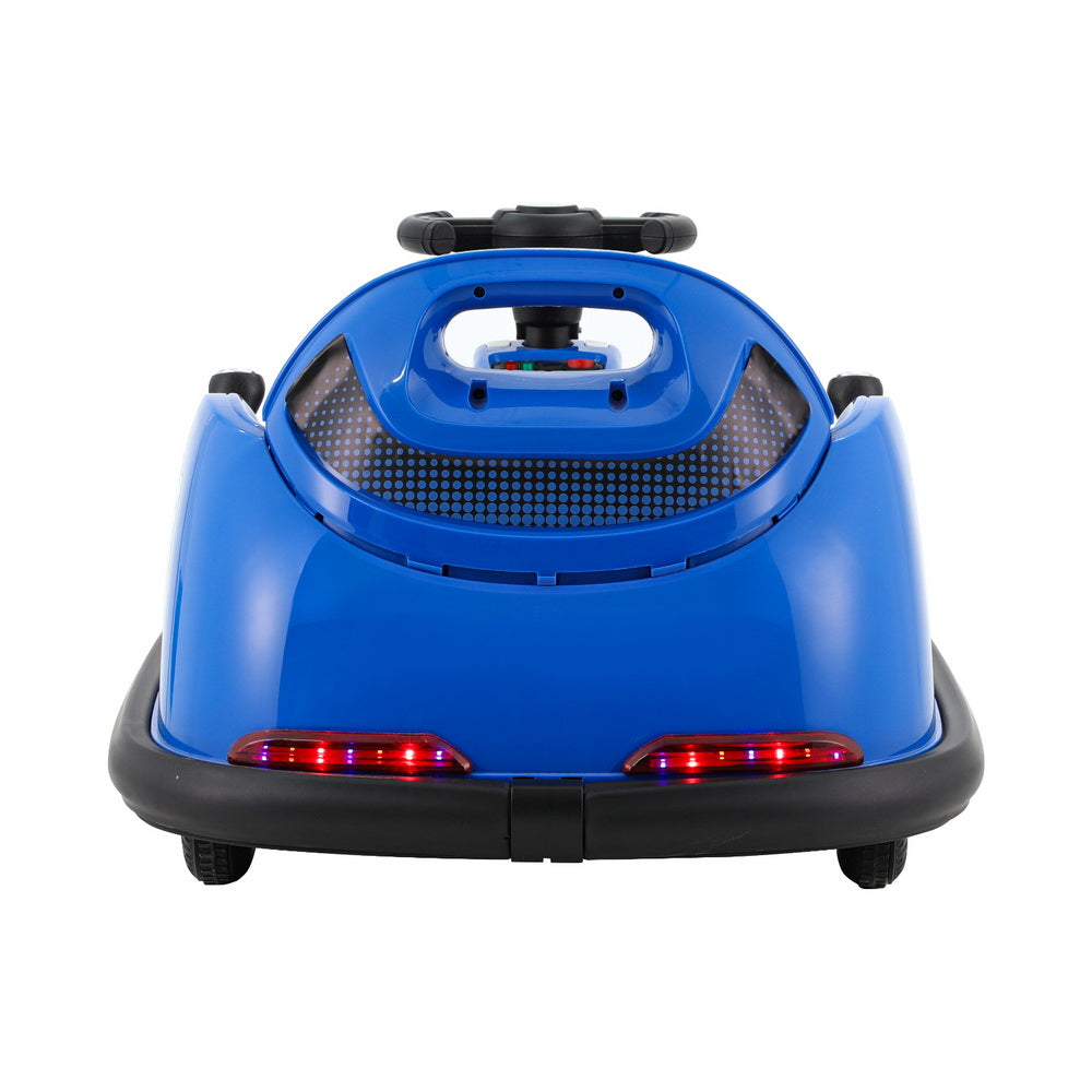 Ride On Cars: Rigo Kids Ride On Car Bumper Kart 6V Electric Toys Cars Remote Control Blue