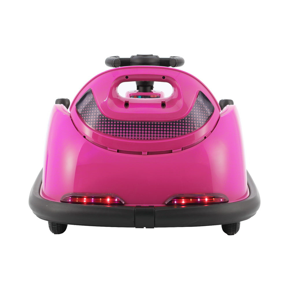 Ride On Cars: Rigo Kids Ride On Car Bumper Kart 6V Electric Toys Cars Remote Control Pink
