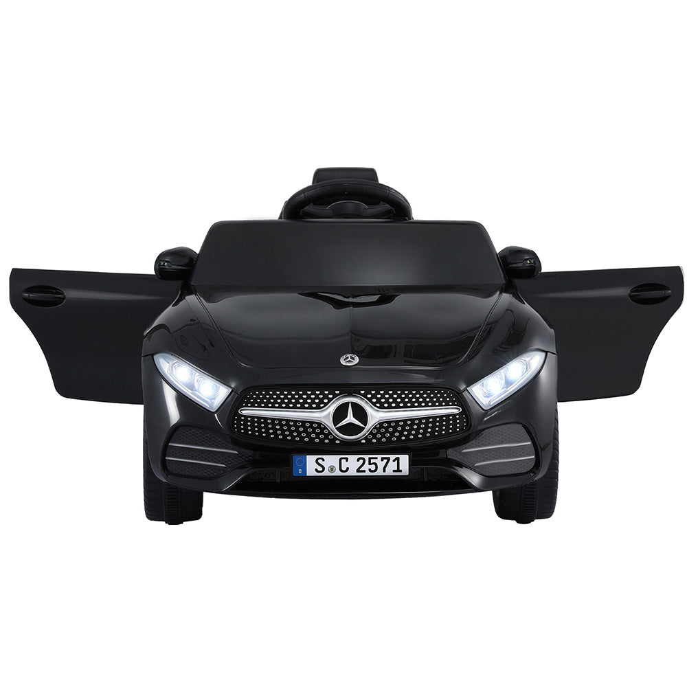 Ride On Cars: Kids Electric Ride On Car Licensed Outdoor Toys Cars Music Remote Black