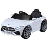 Ride On Cars: Kids Electric Ride On Car Licensed Outdoor Toys Cars Music Remote White