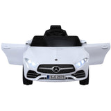Ride On Cars: Kids Electric Ride On Car Licensed Outdoor Toys Cars Music Remote White